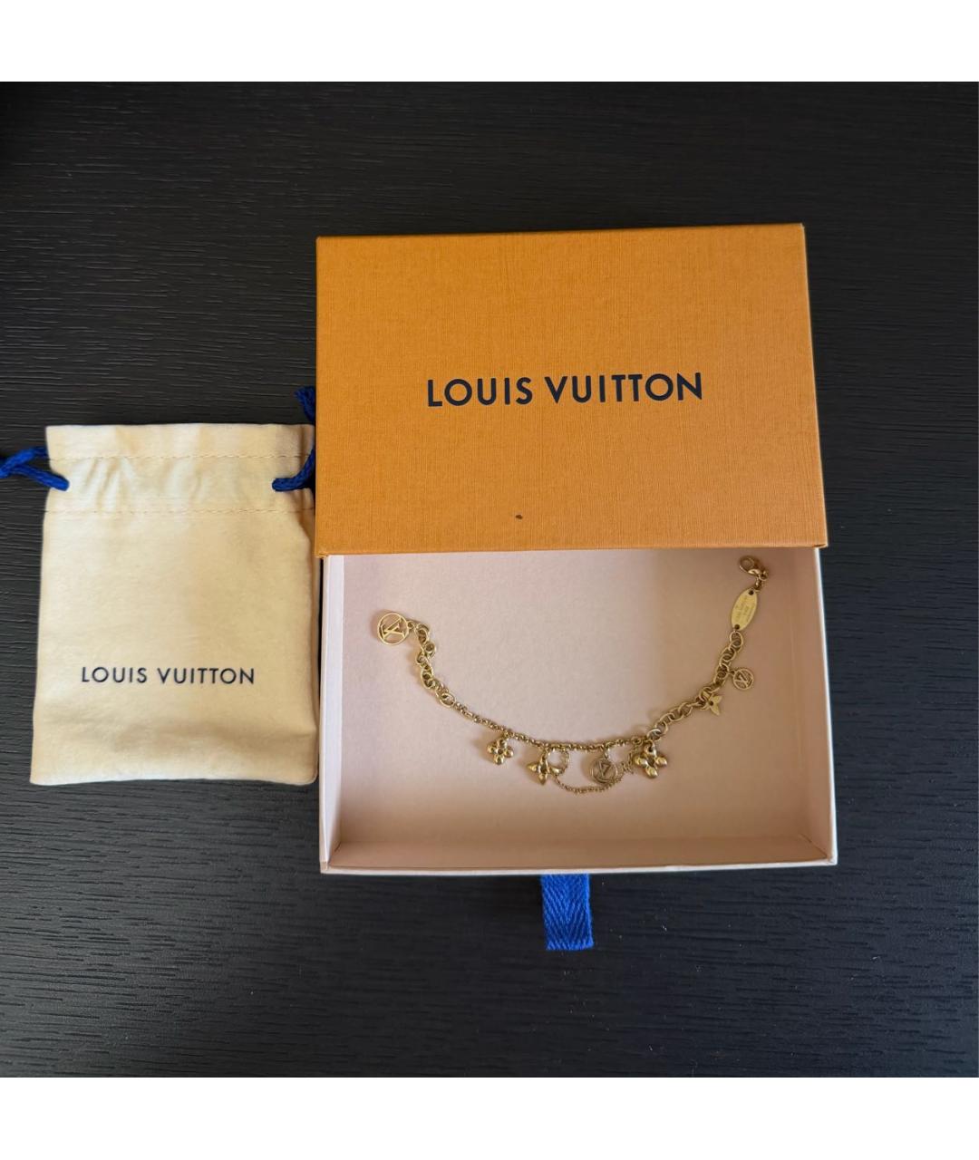 LOUIS VUITTON Золотой браслет, фото 2
