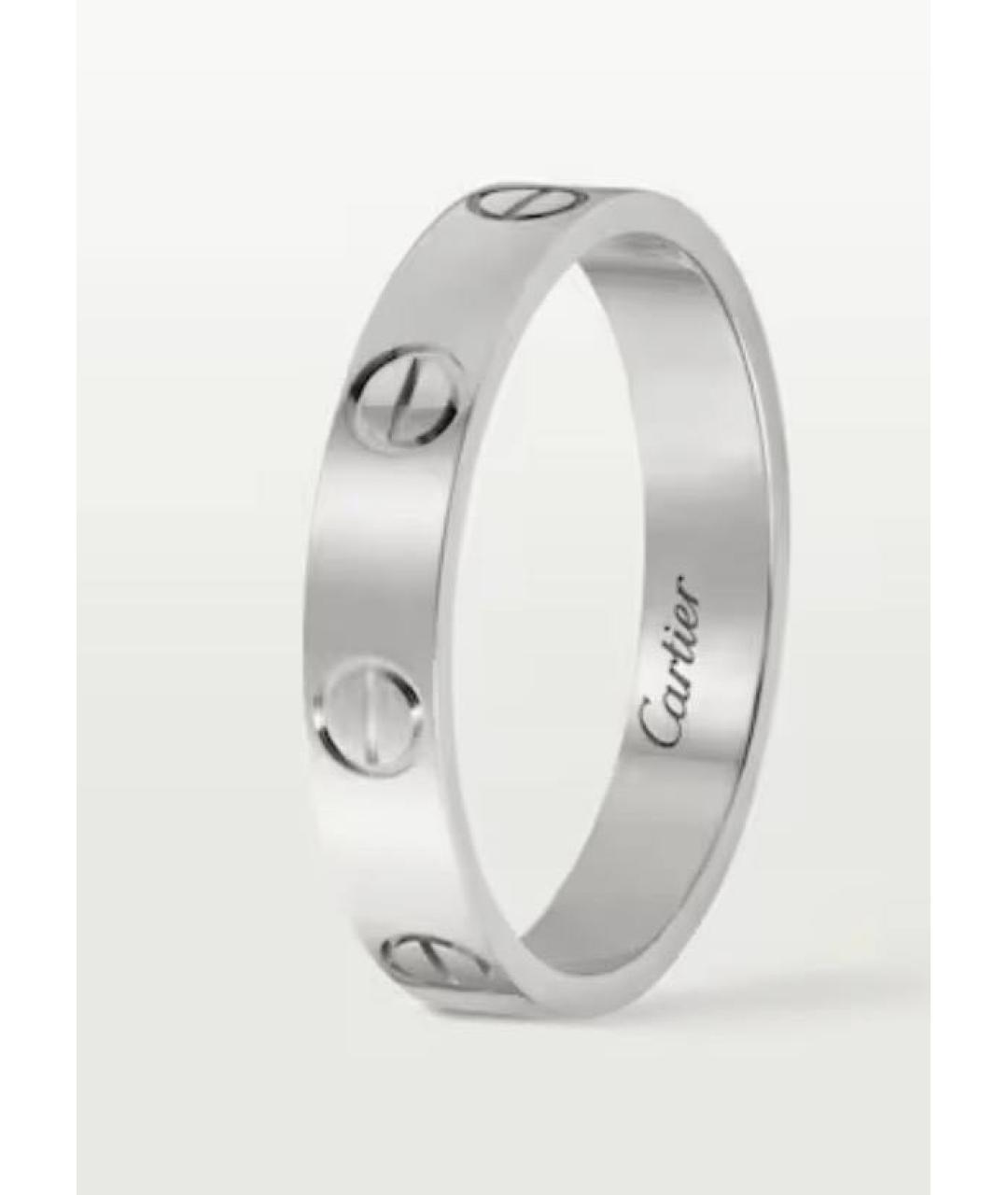 CARTIER Серебряное кольцо из белого золота, фото 6