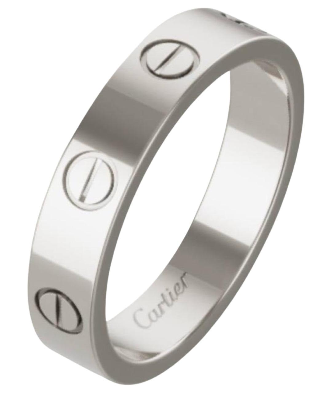 CARTIER Серебряное кольцо из белого золота, фото 1