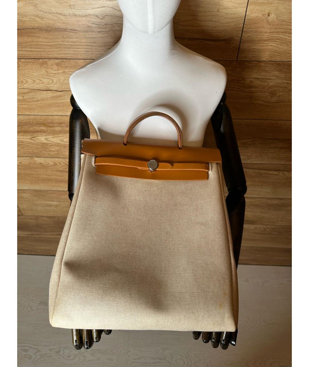 HERMES Мульти тканевый рюкзак, фото 4