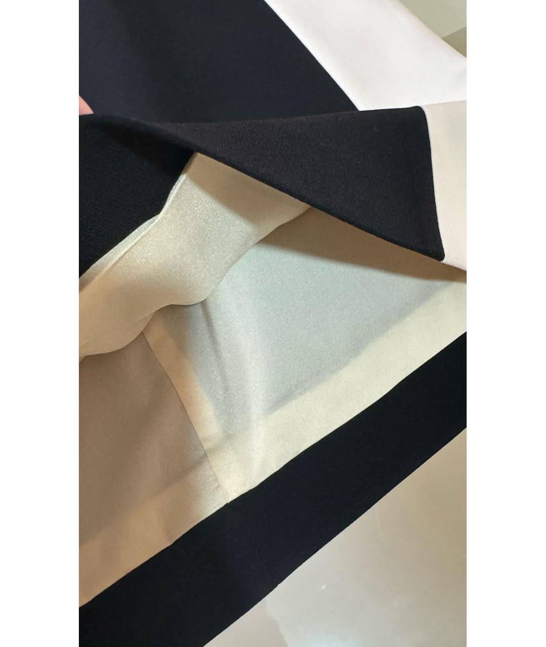 DIANE VON FURSTENBERG Черная полиэстеровая юбка миди, фото 8