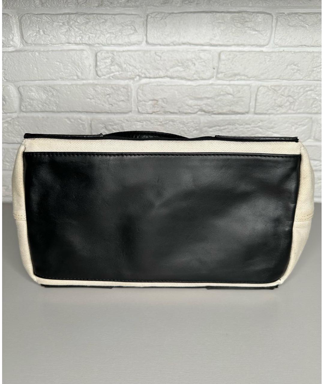 BALENCIAGA Бежевая тканевая сумка тоут, фото 3