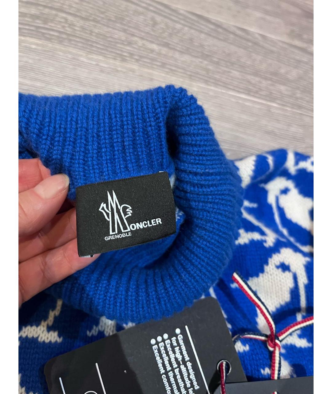 MONCLER Мульти шерстяной джемпер / свитер, фото 5