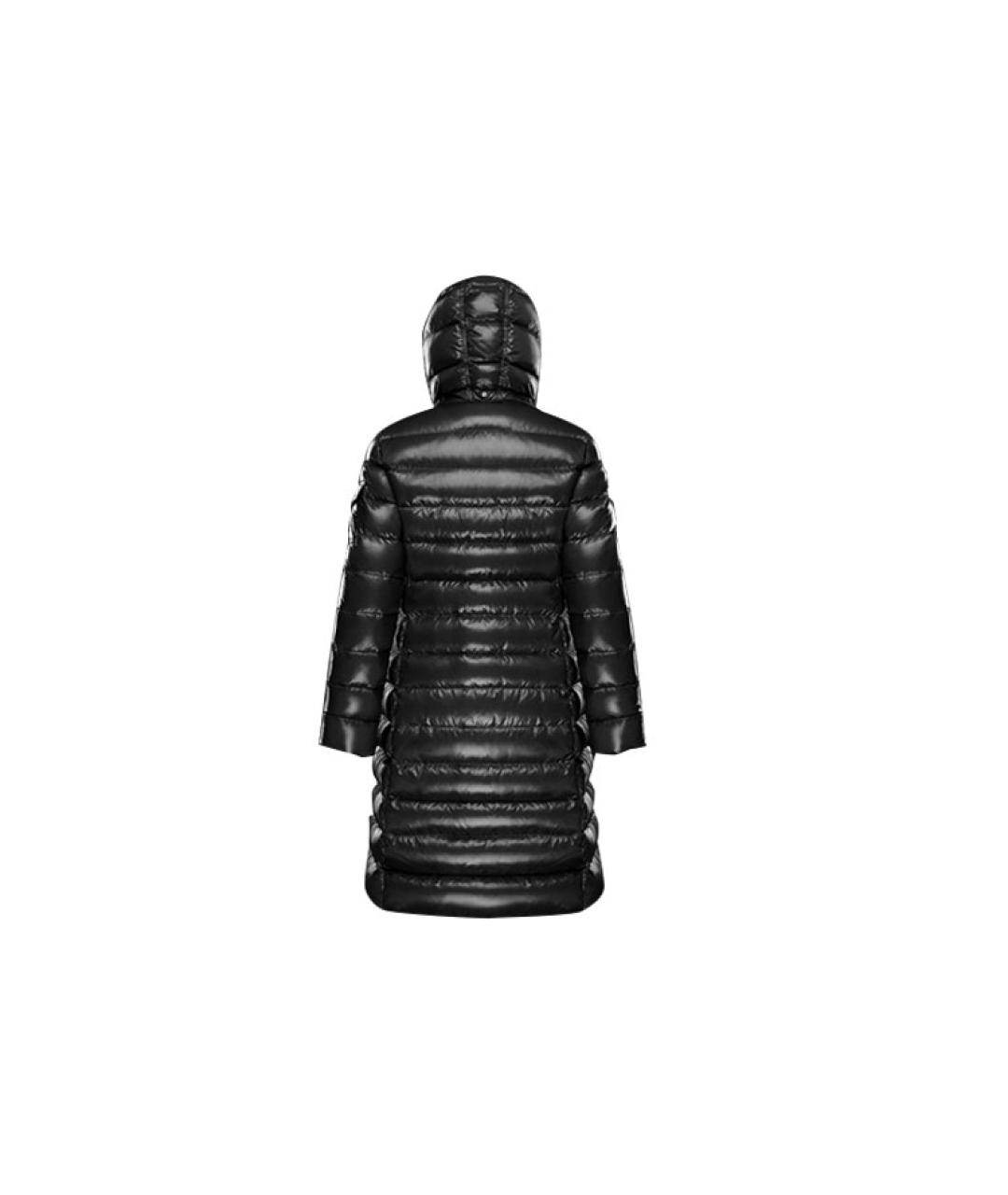 MONCLER Черный пуховик, фото 2