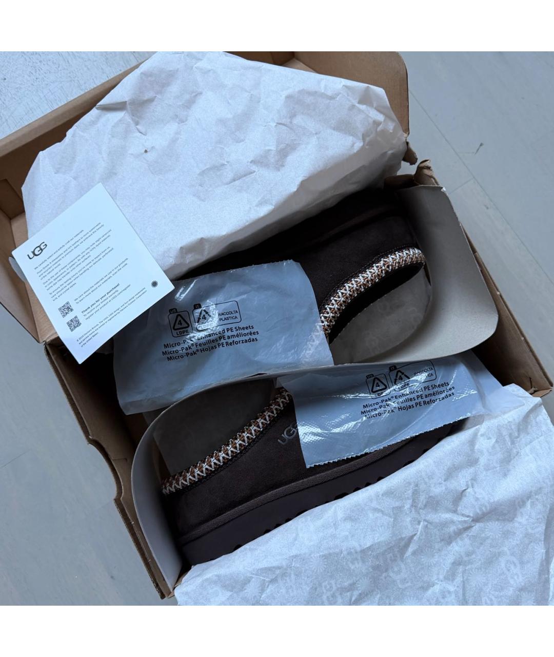 UGG AUSTRALIA Коричневые замшевые мюли, фото 4