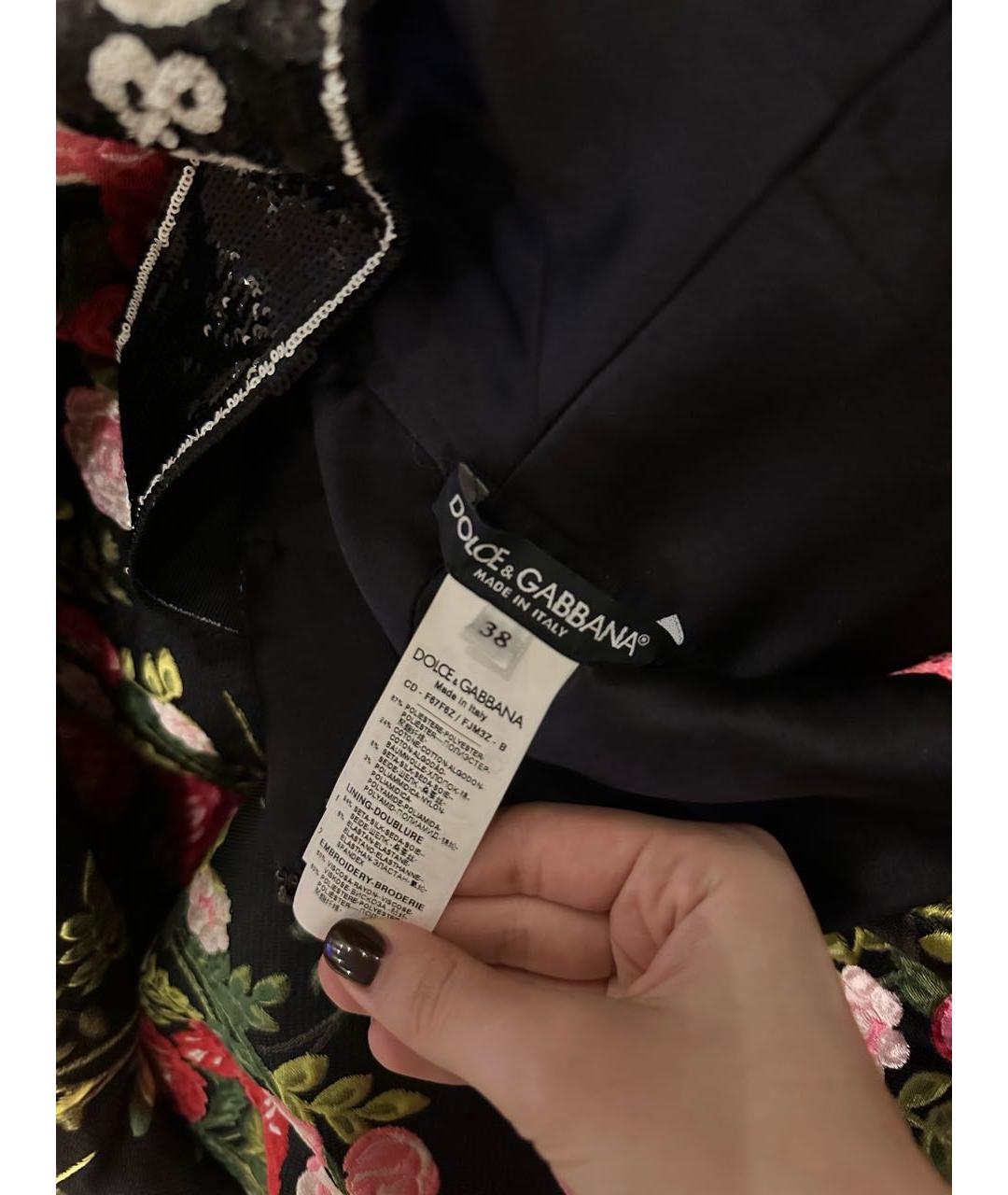 DOLCE&GABBANA Мульти твидовый комбинезон, фото 3