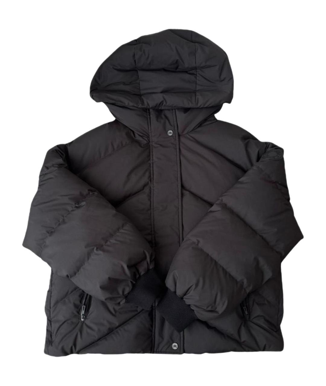 HERMES Черный пуховик, фото 1