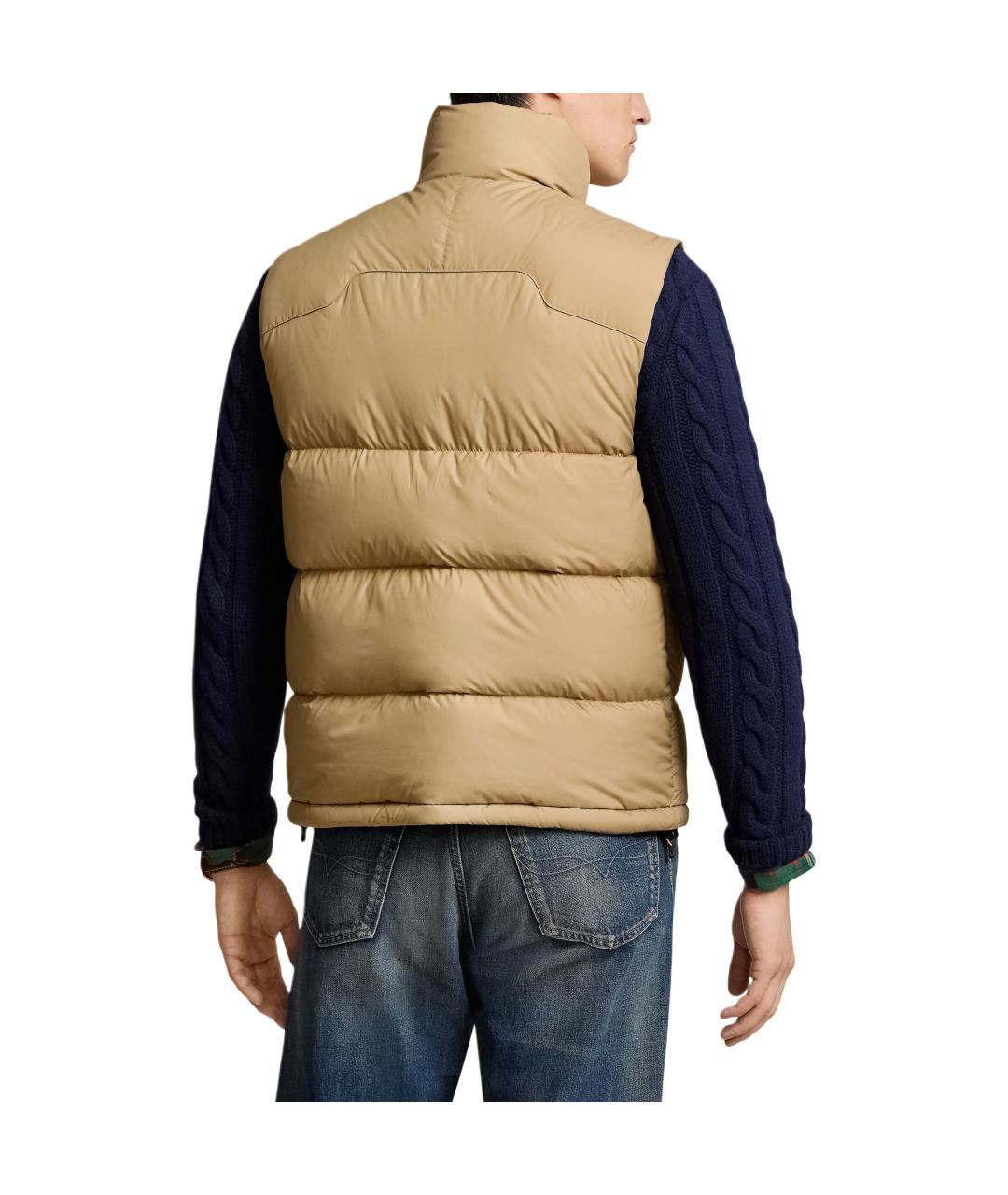 POLO RALPH LAUREN Бежевый жилет, фото 5