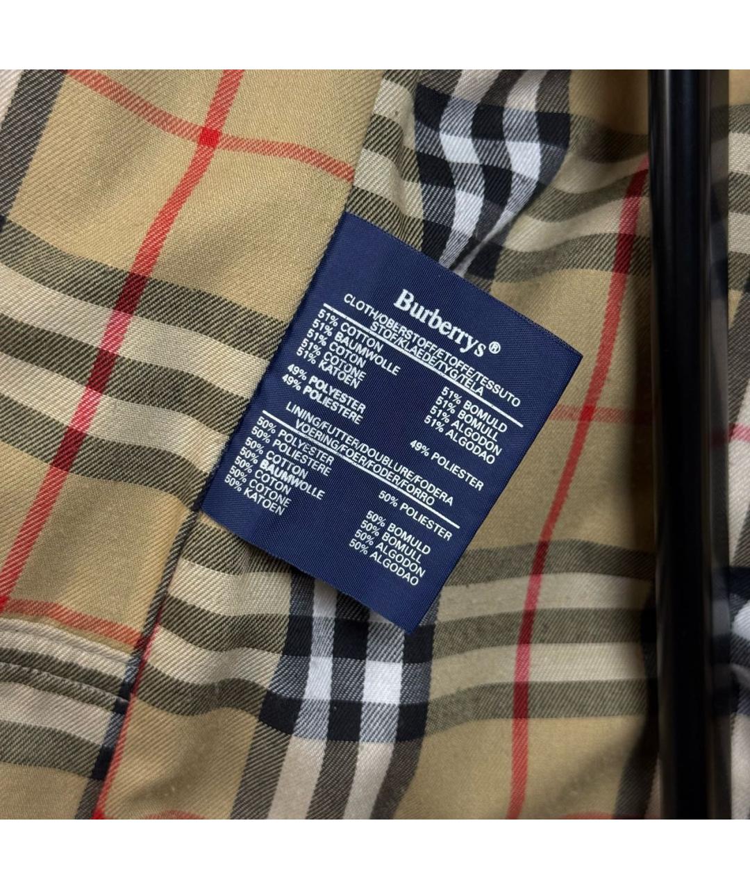 BURBERRY Бежевый тренч / плащ, фото 8