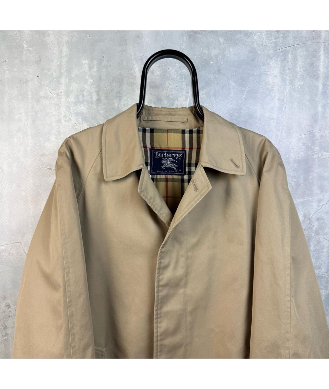 BURBERRY Бежевый тренч / плащ, фото 5