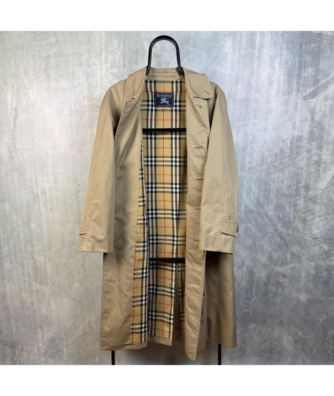 BURBERRY Бежевый тренч / плащ, фото 9