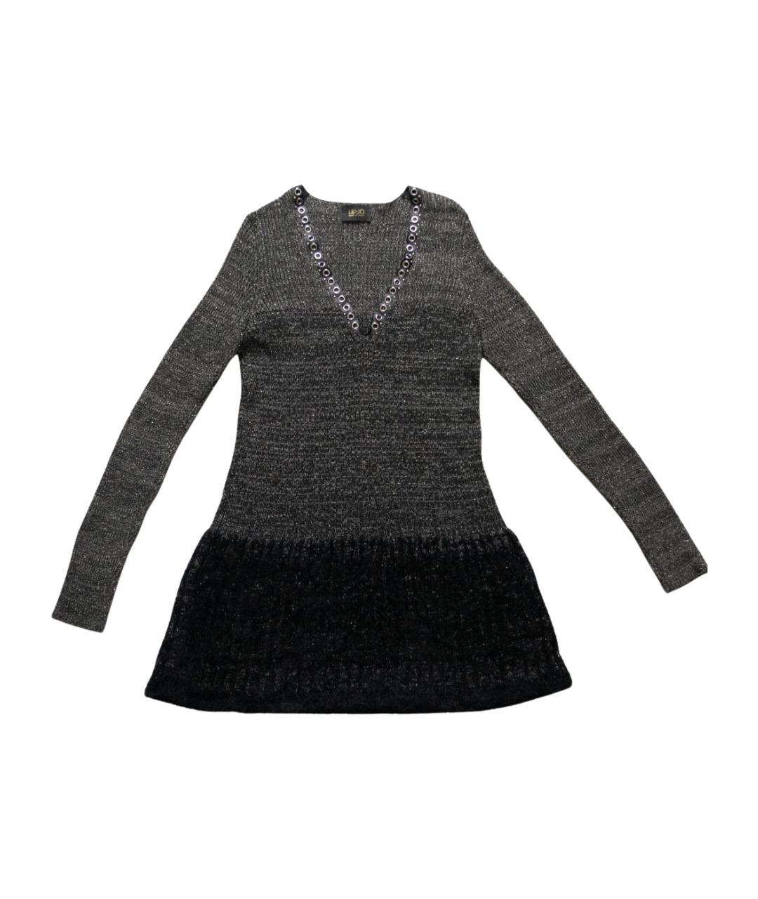 LIU JO Серое коктейльное платье, фото 1