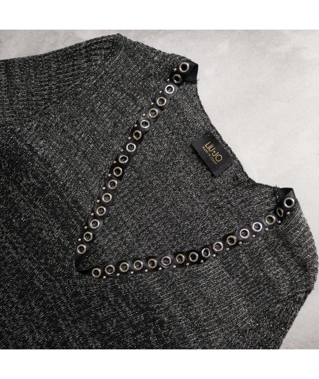 LIU JO Серое коктейльное платье, фото 4