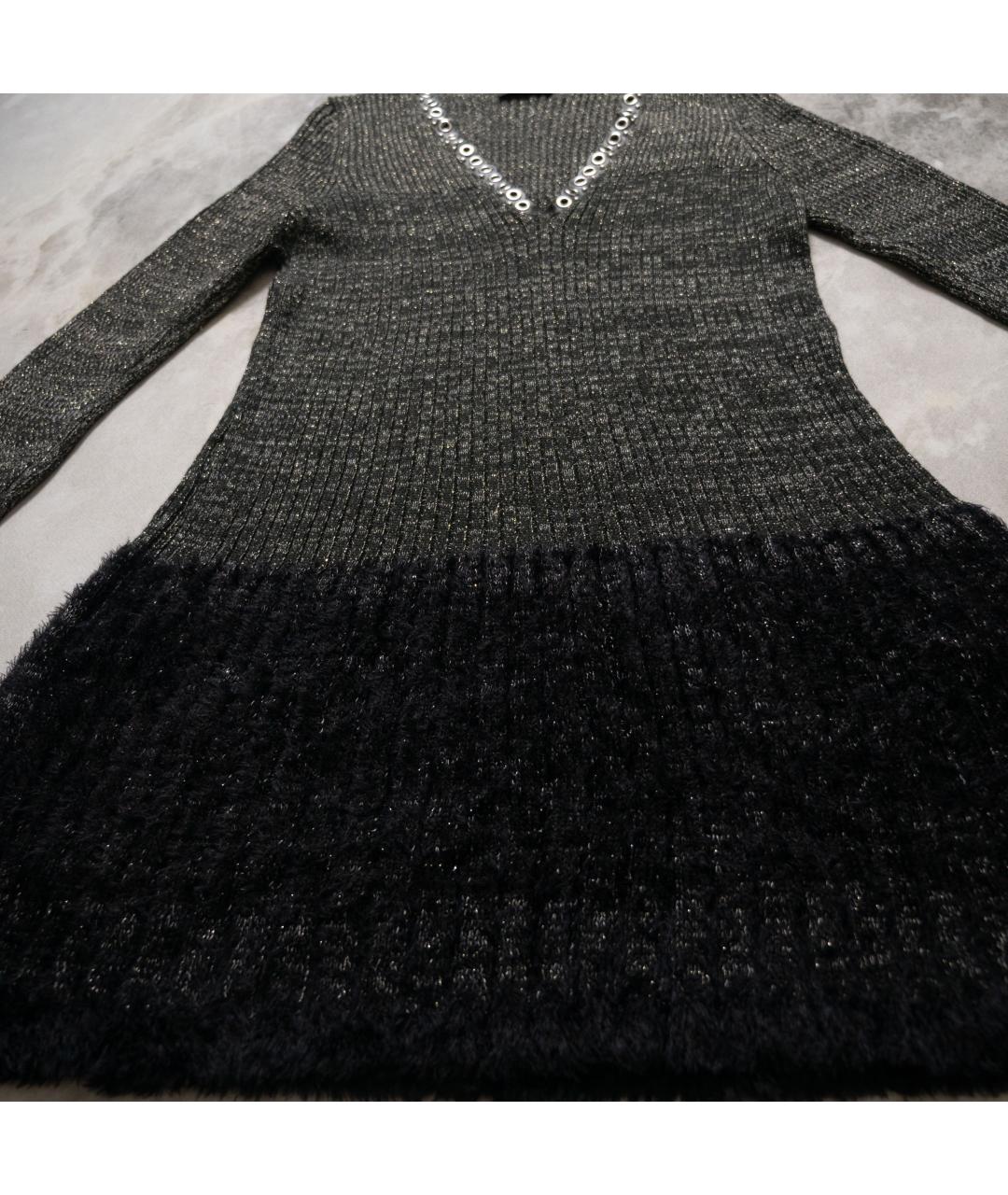 LIU JO Серое коктейльное платье, фото 3