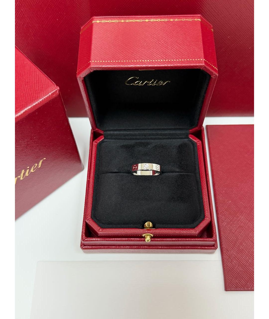 CARTIER Серебряное кольцо из белого золота, фото 3