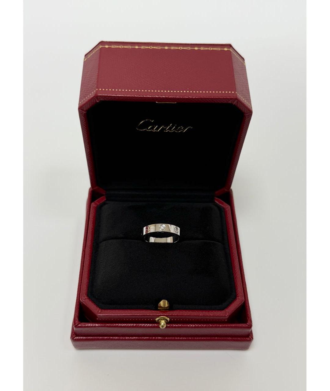 CARTIER Серебряное кольцо из белого золота, фото 4