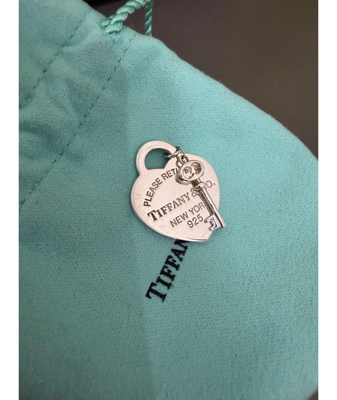 TIFFANY&CO Серебряная серебряная подвеска, фото 3