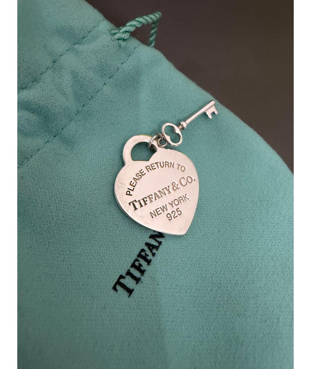 TIFFANY&CO Серебряная серебряная подвеска, фото 5