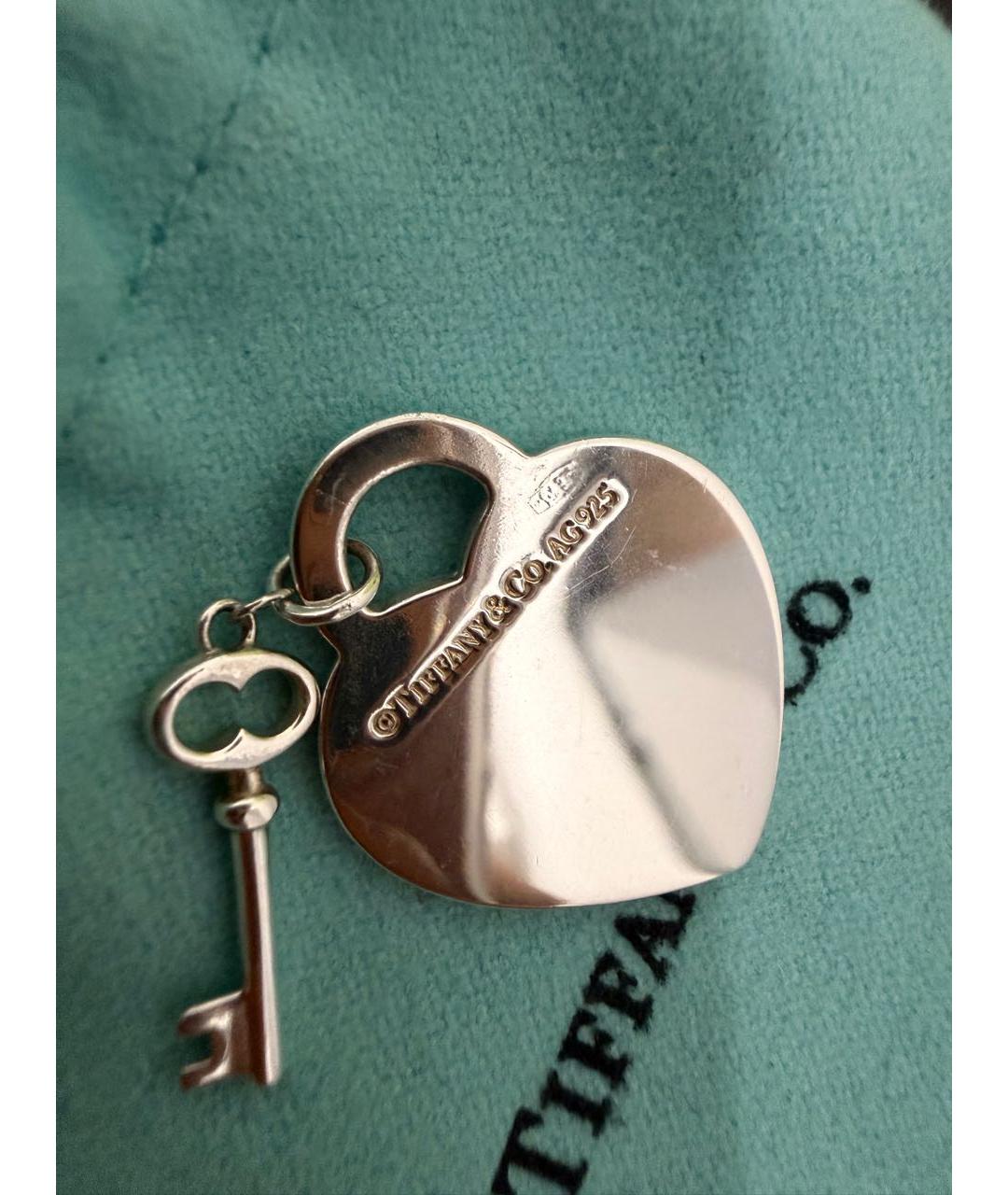 TIFFANY&CO Серебряная серебряная подвеска, фото 7