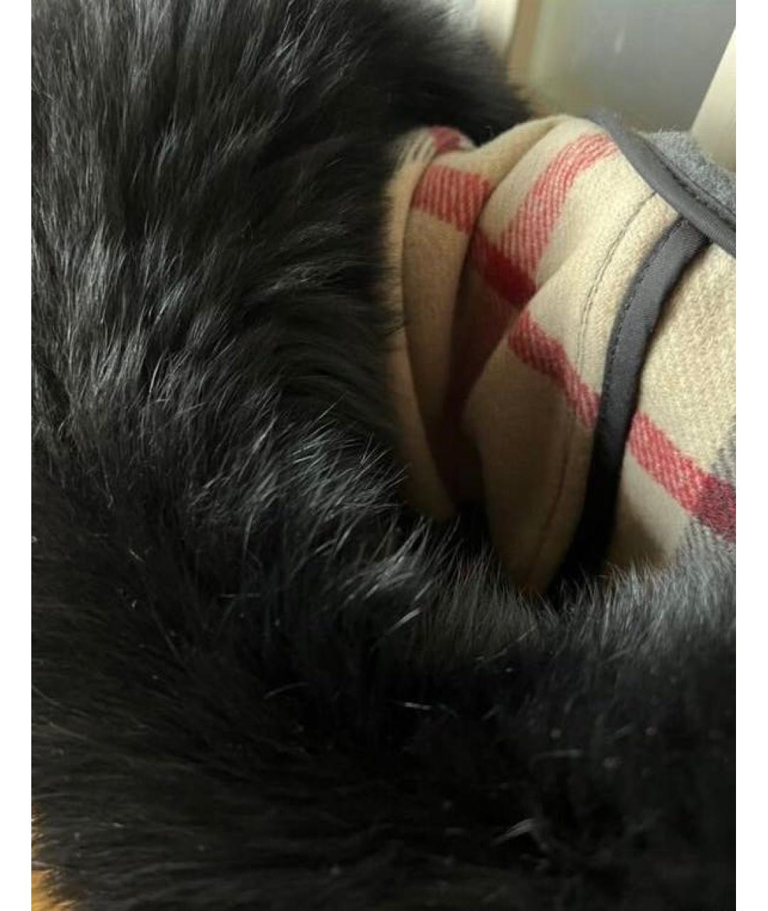 BURBERRY Антрацитовое шерстяное пальто, фото 5