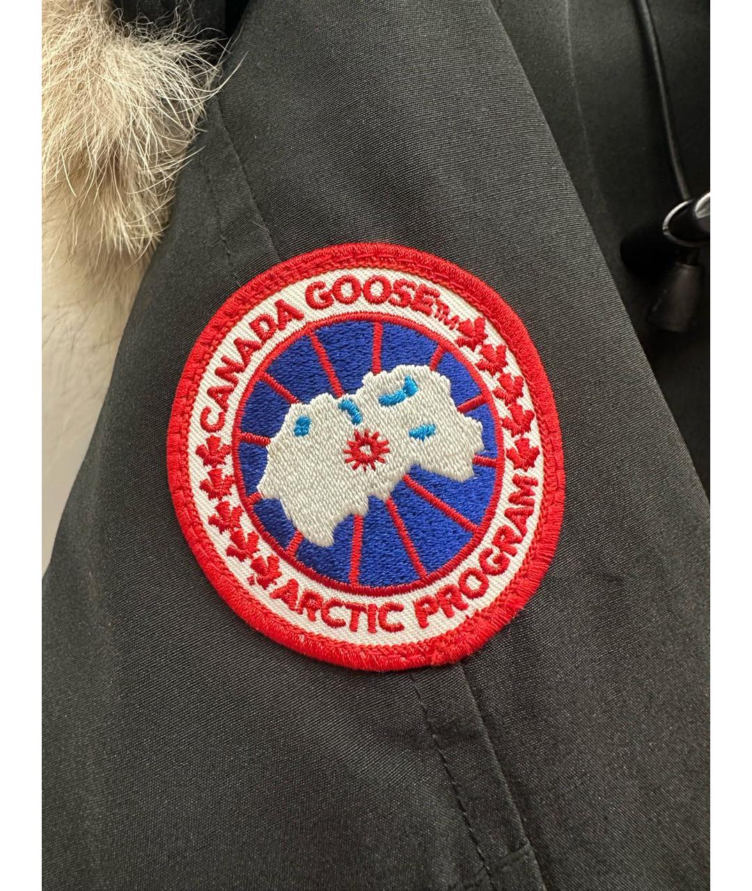 CANADA GOOSE Черная парка, фото 3