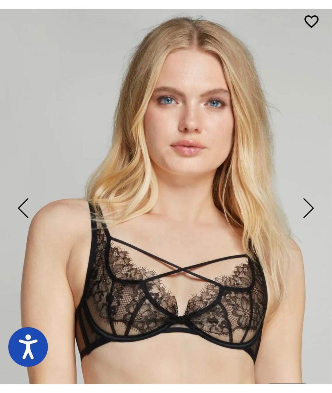 AGENT PROVOCATEUR Черный бюстгалтеры, фото 6