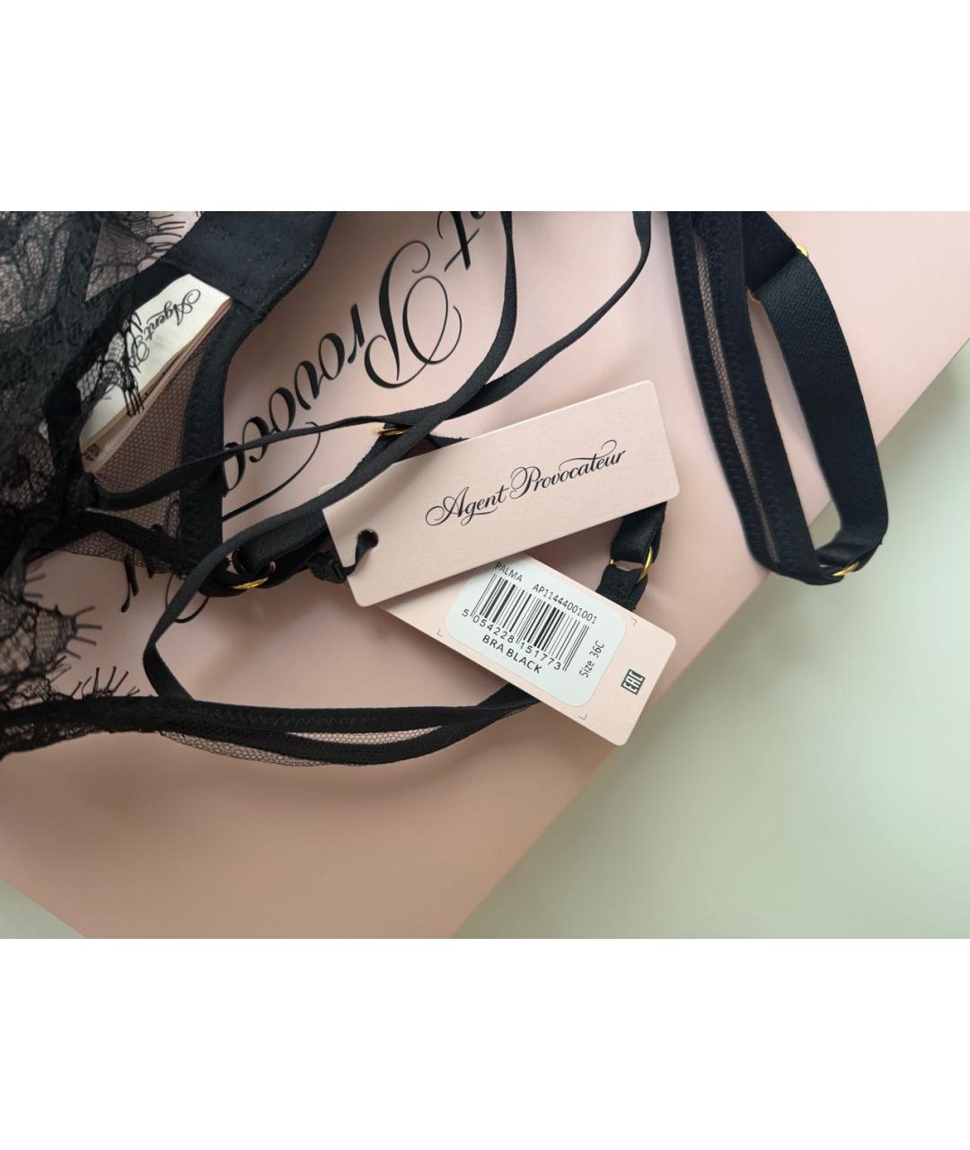 AGENT PROVOCATEUR Черный бюстгалтеры, фото 4
