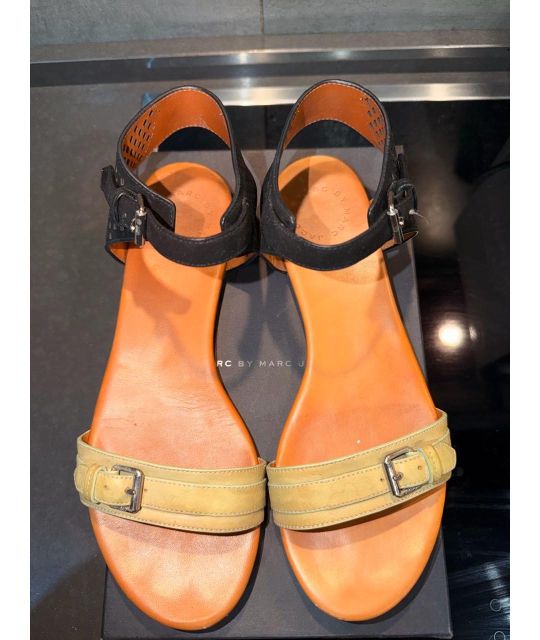 MARC BY MARC JACOBS Мульти замшевые сандалии, фото 2