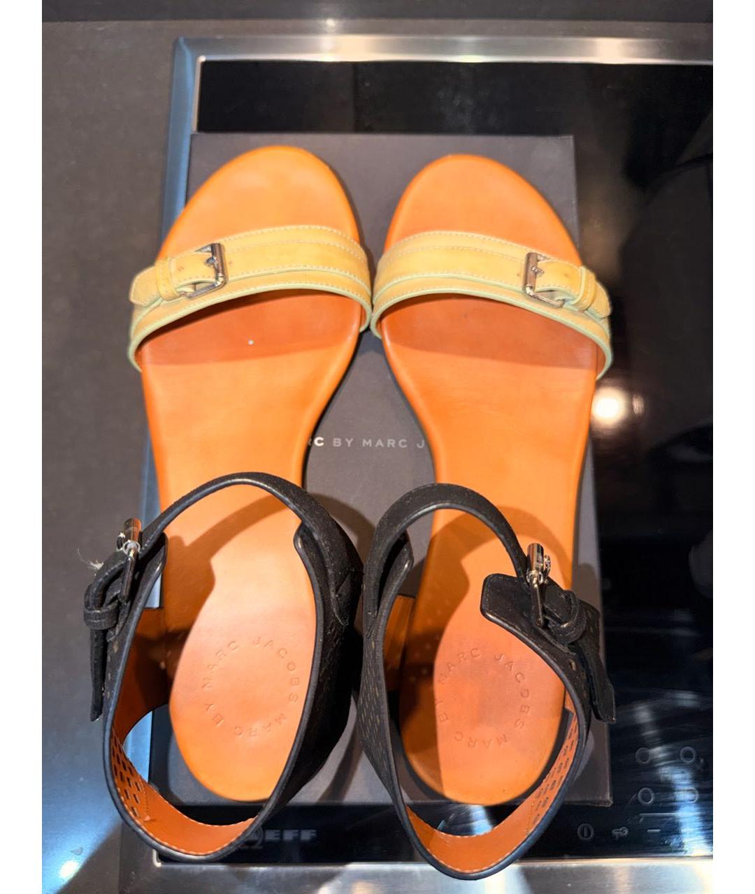 MARC BY MARC JACOBS Мульти замшевые сандалии, фото 3