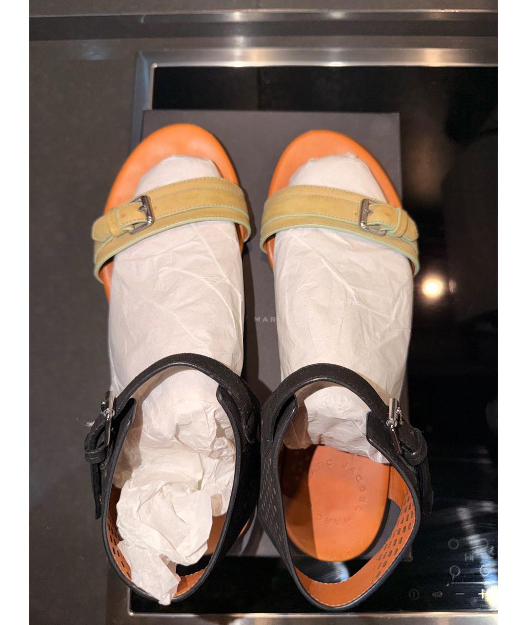 MARC BY MARC JACOBS Мульти замшевые сандалии, фото 6