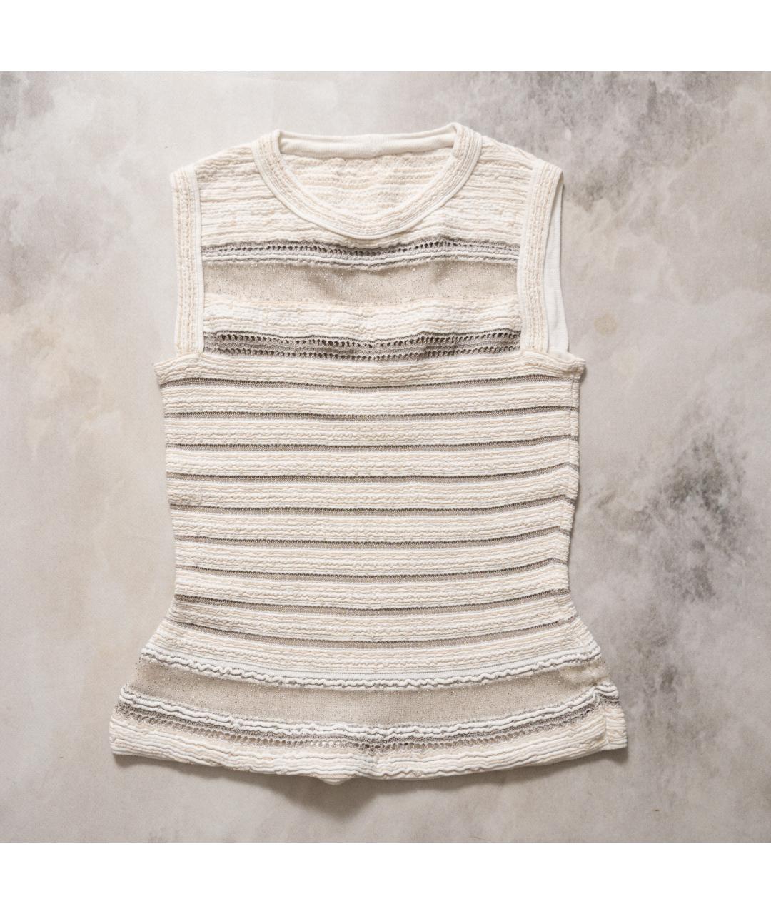 ALAIA Белая вискозная майка, фото 10