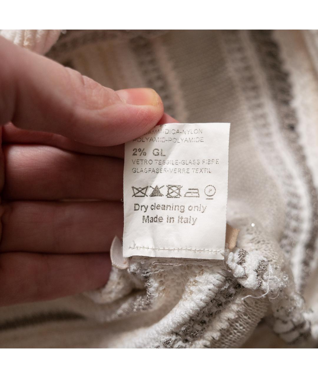 ALAIA Белая вискозная майка, фото 9