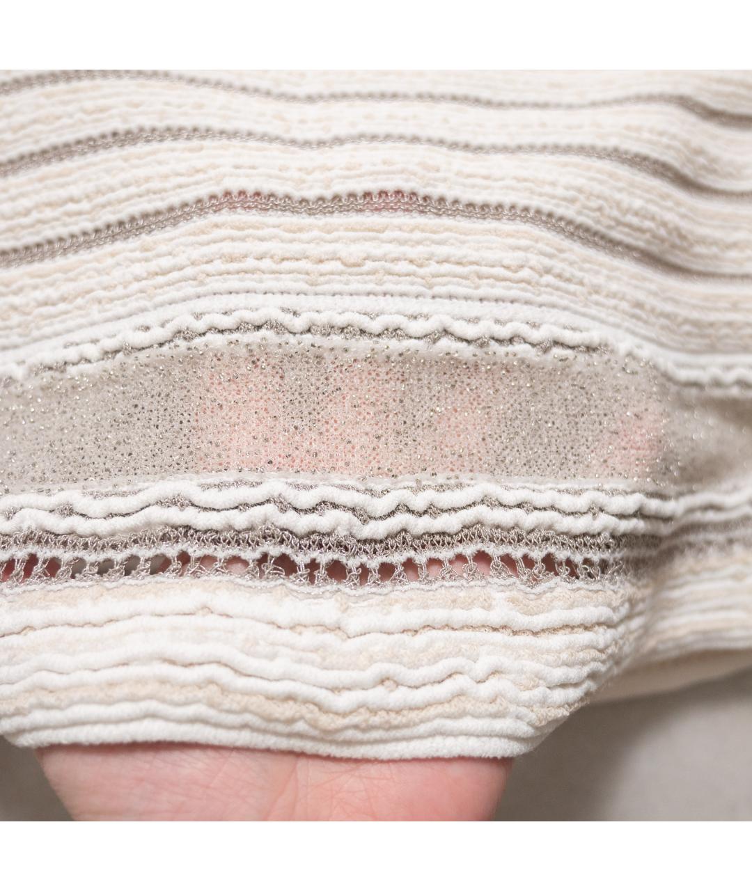 ALAIA Белая вискозная майка, фото 5