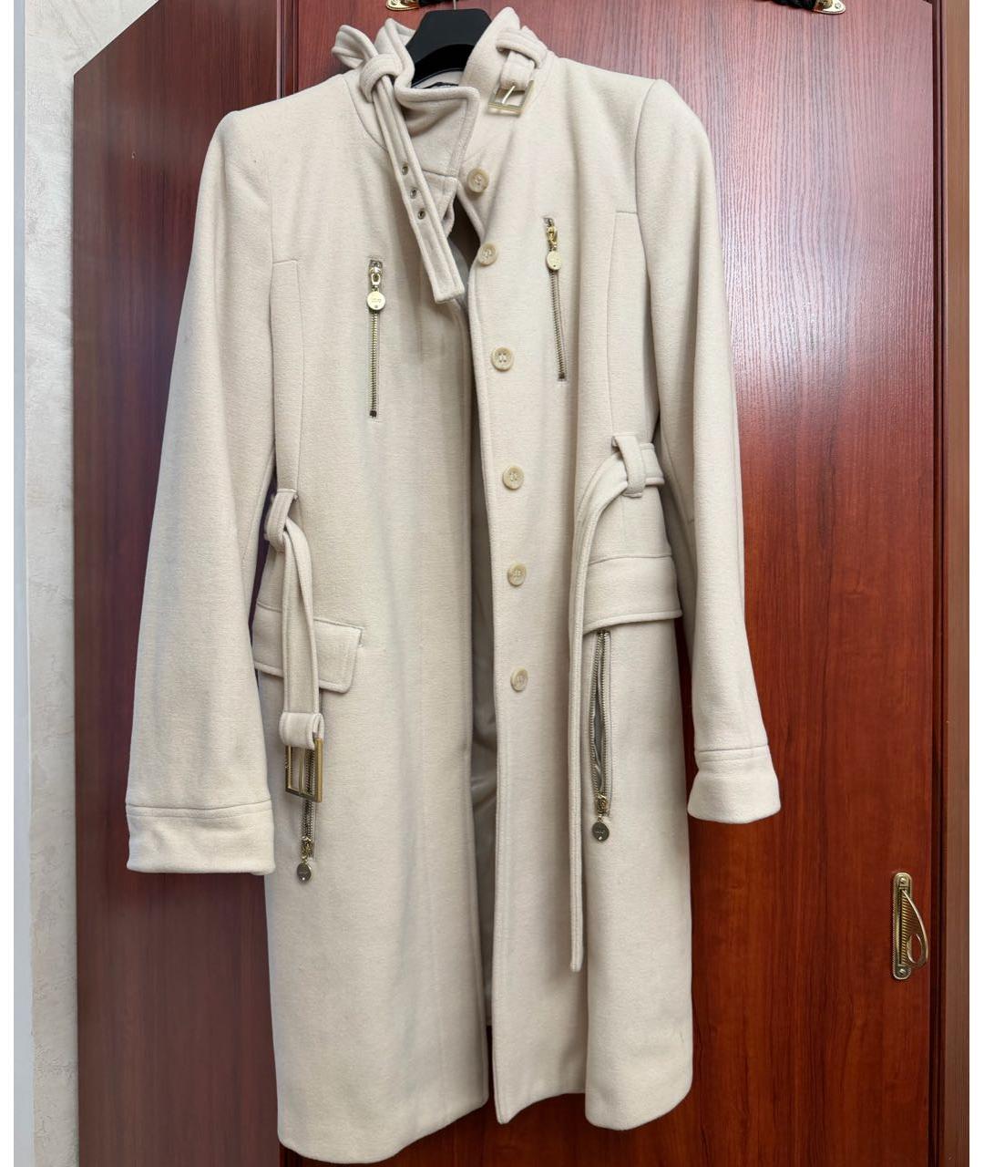 LIU JO Бежевое пальто, фото 9