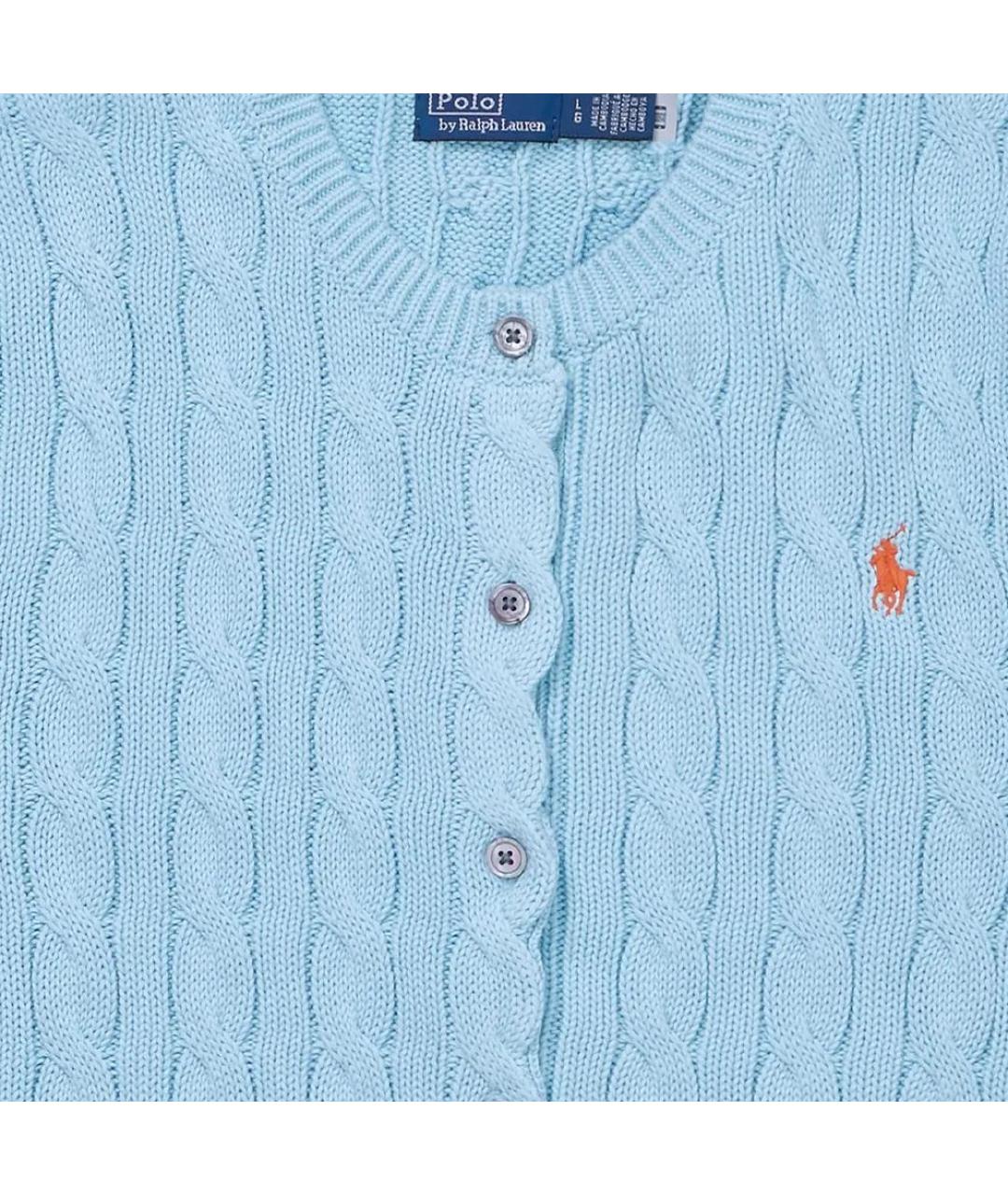 POLO RALPH LAUREN Синий джемпер / свитер, фото 4