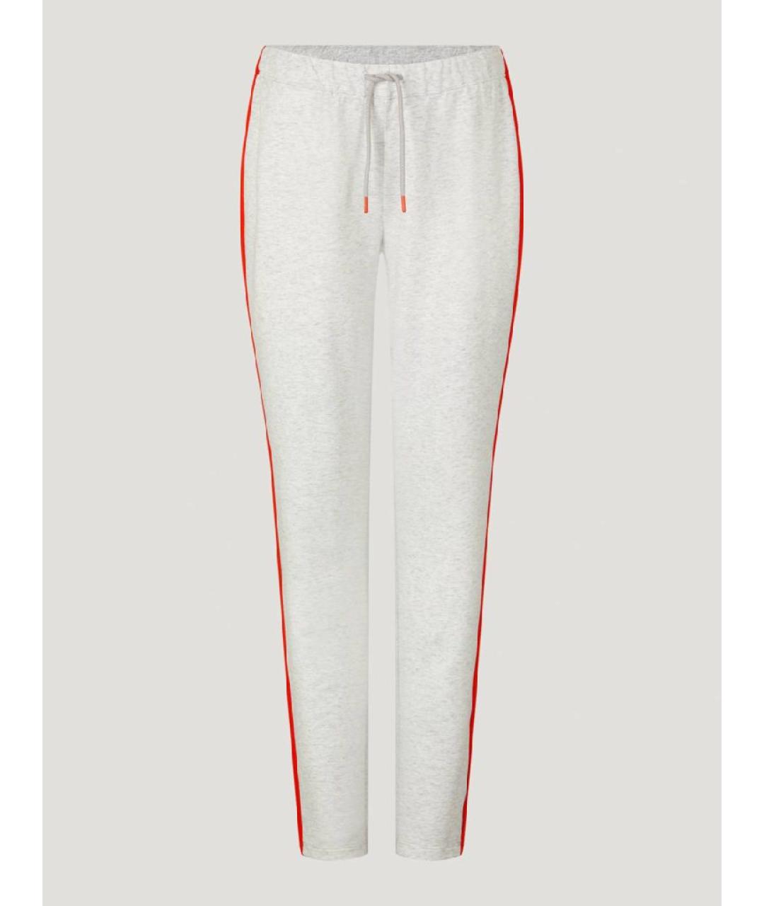 BOGNER Серые хлопковые брюки узкие, фото 10