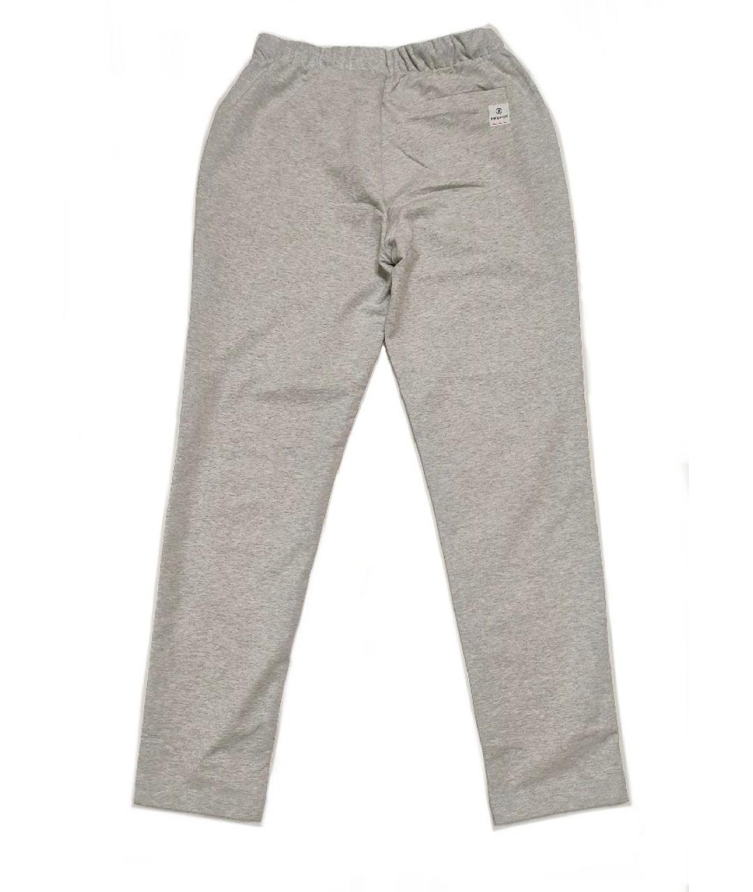 BOGNER Серые хлопковые брюки узкие, фото 4