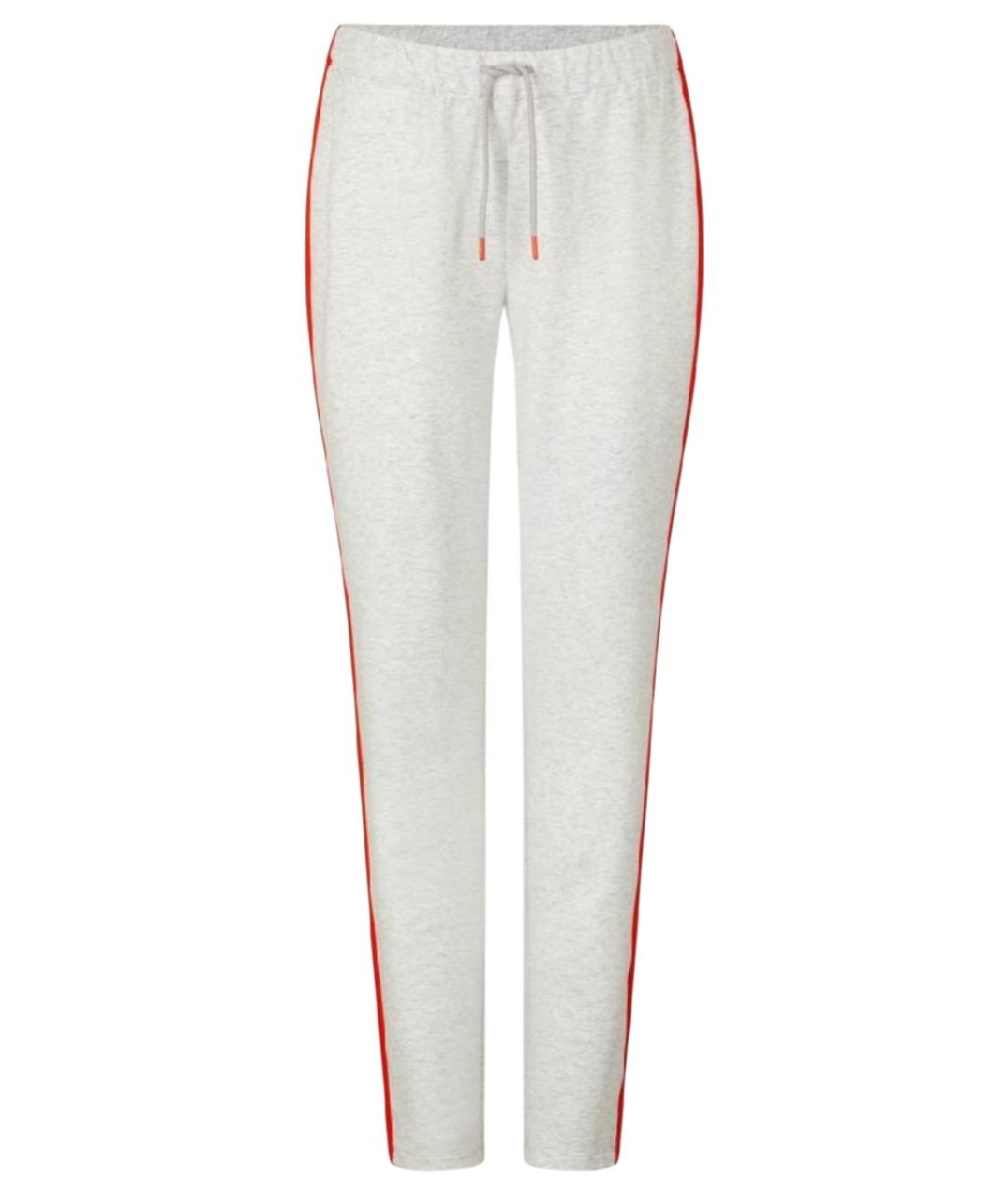 BOGNER Серые хлопковые брюки узкие, фото 1