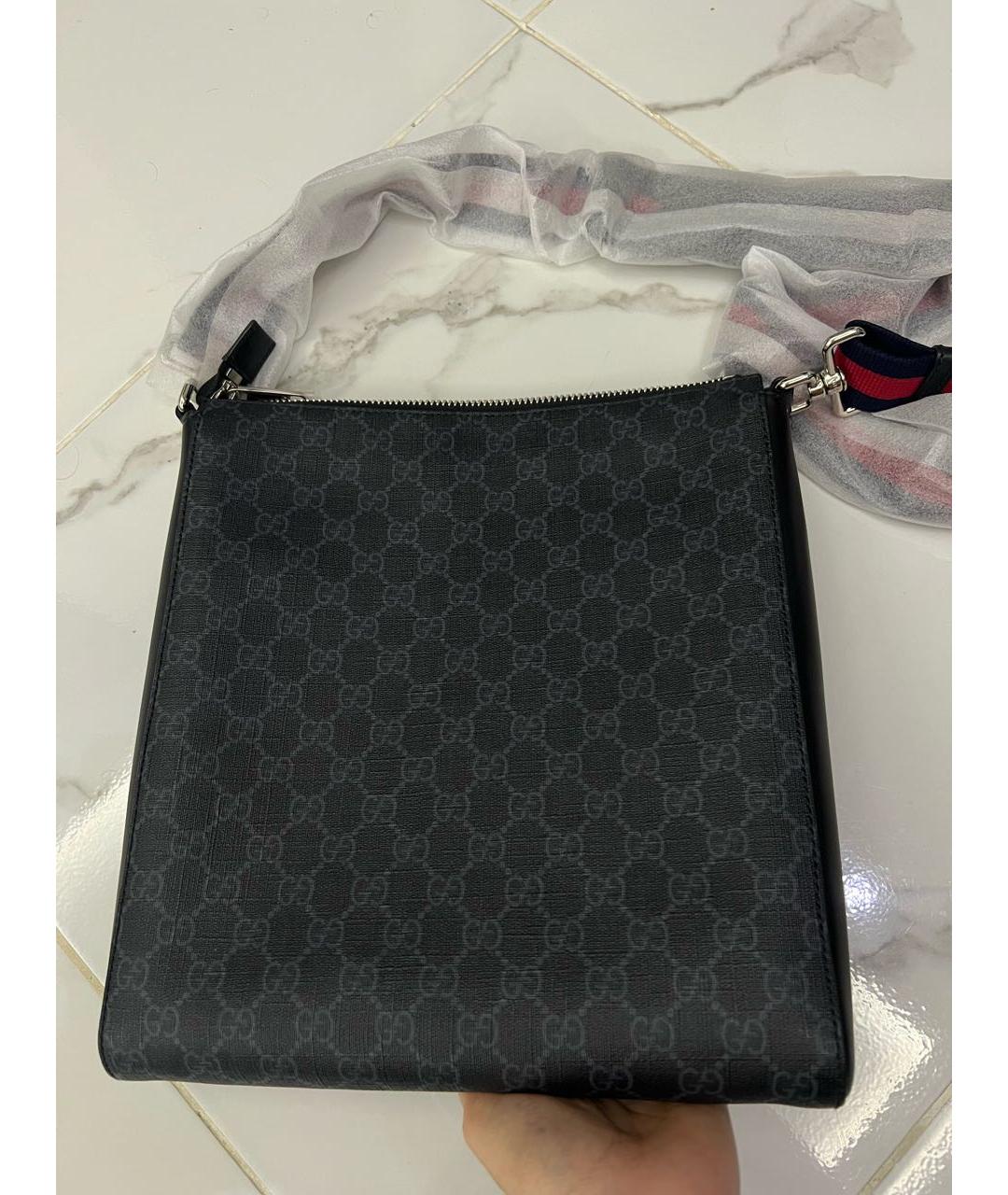 GUCCI Черная сумка на плечо, фото 3