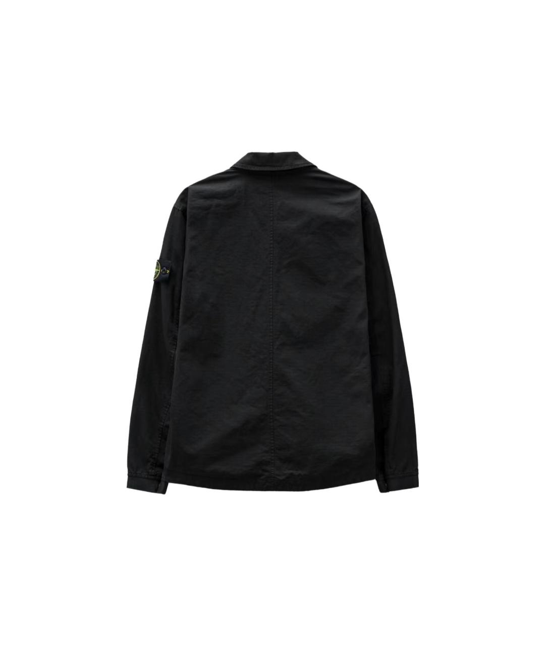 STONE ISLAND Черная куртка, фото 2