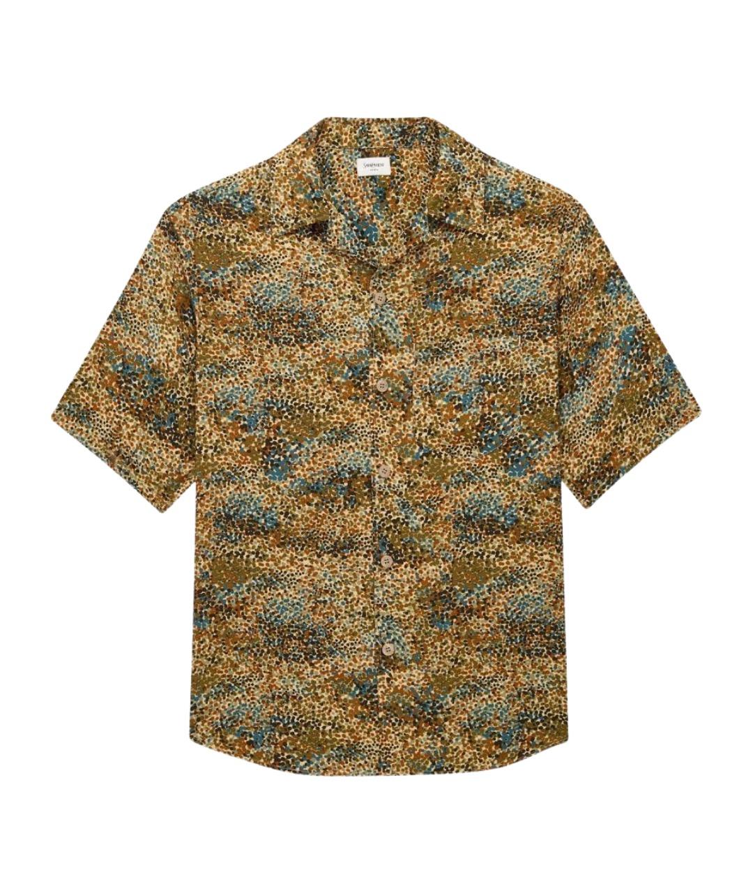 SAINT LAURENT Мульти кэжуал рубашка, фото 1