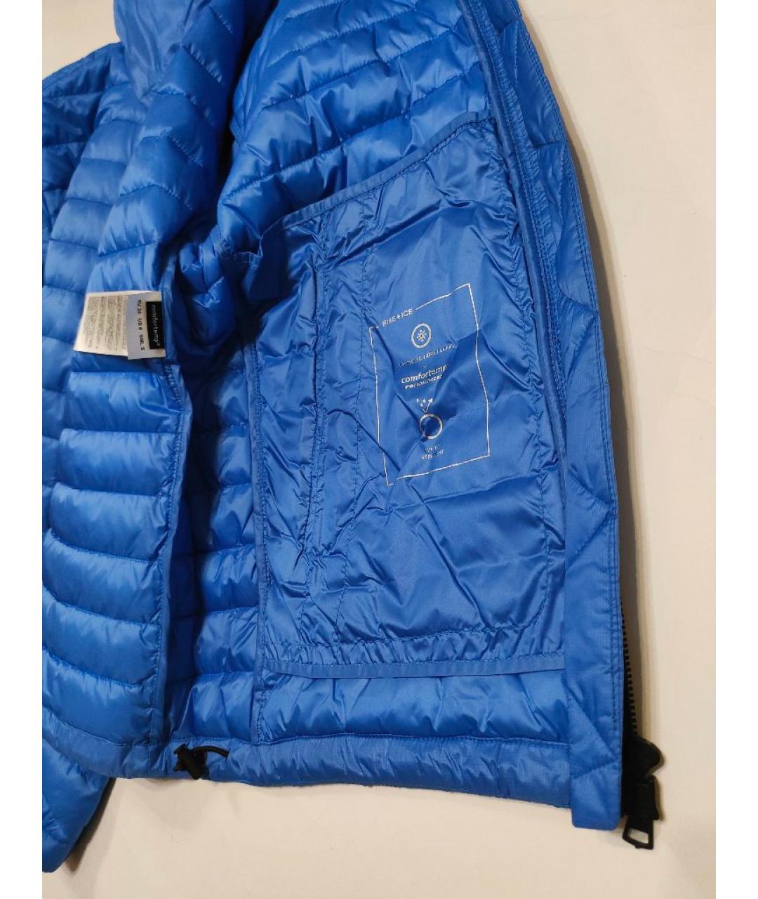 BOGNER Синий полиамидовый пуховик, фото 5
