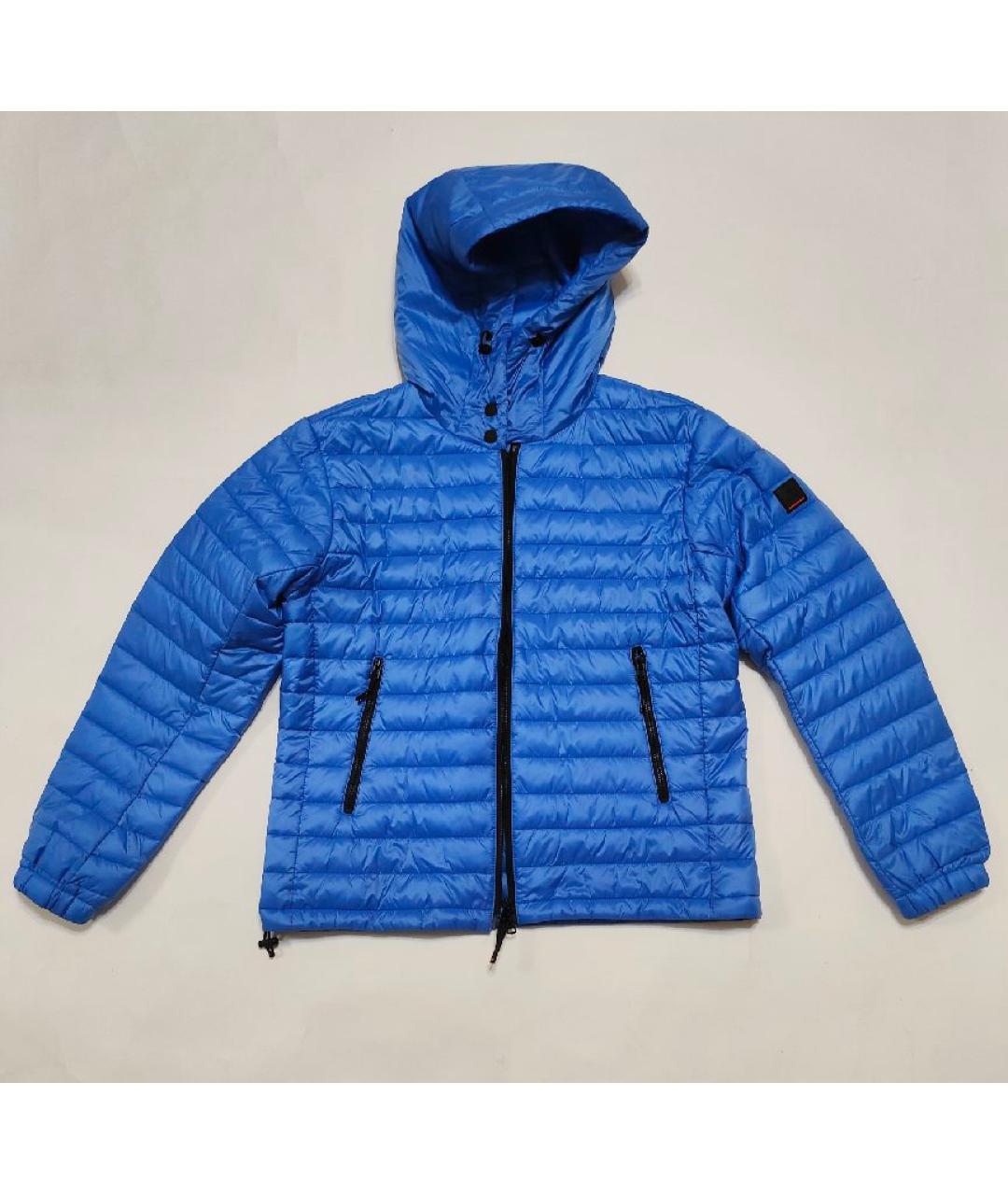 BOGNER Синий полиамидовый пуховик, фото 2