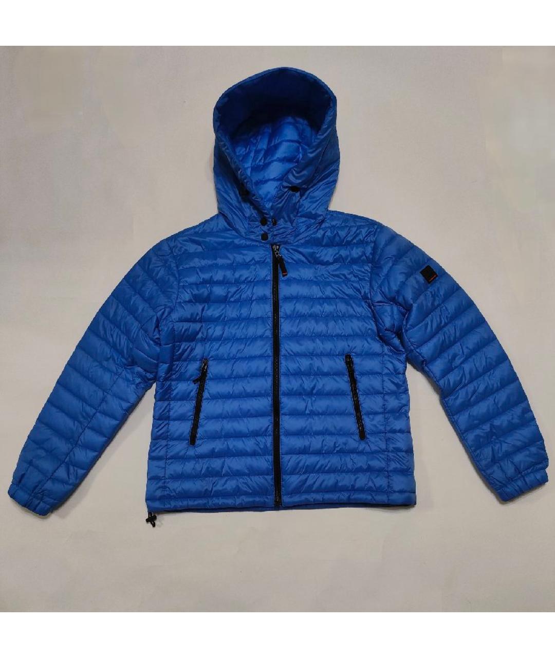 BOGNER Синий полиамидовый пуховик, фото 7