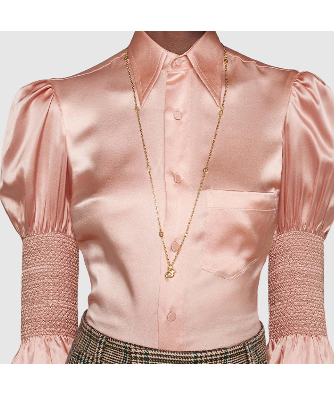 GUCCI Золотая металлическая подвеска, фото 4