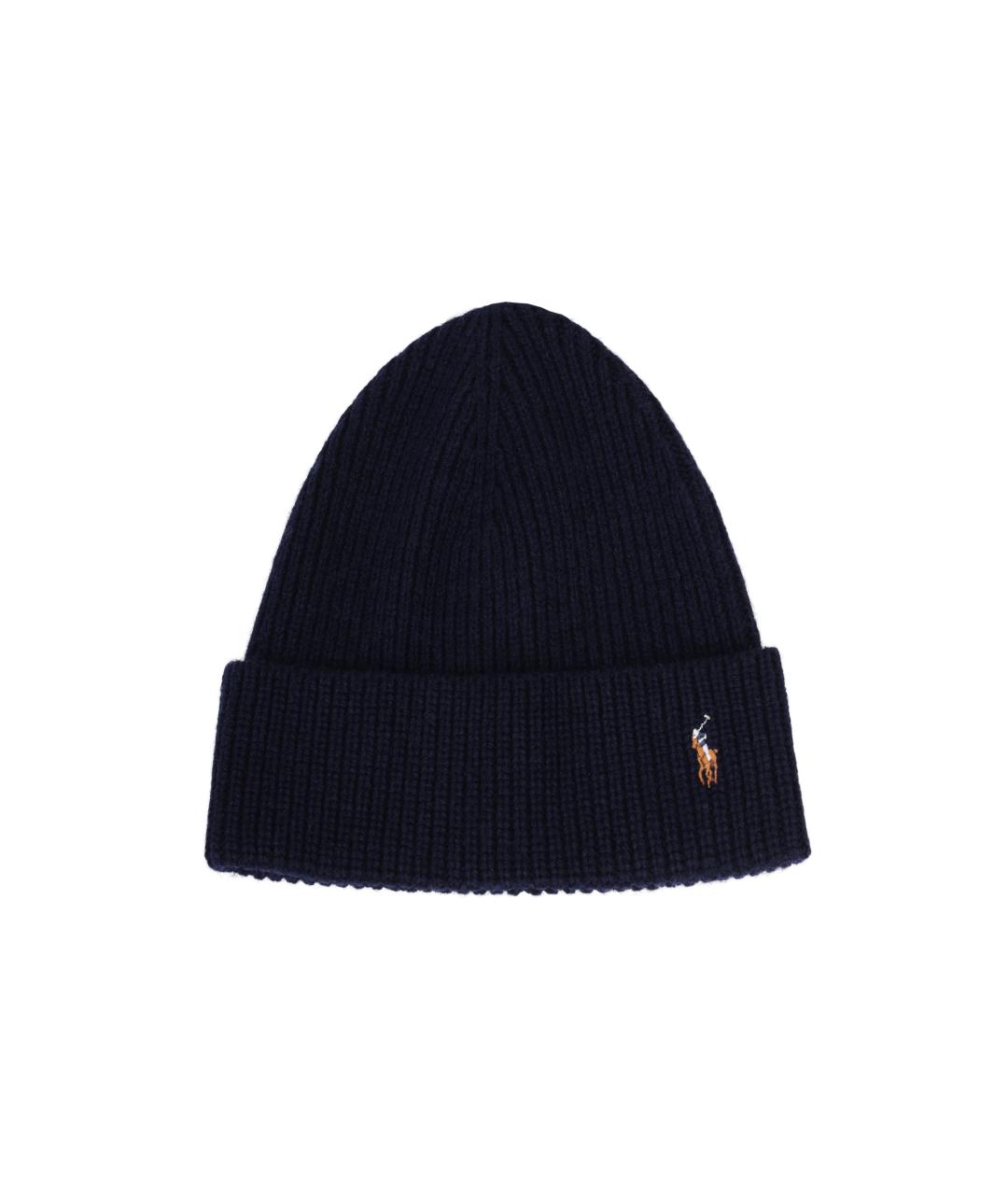 POLO RALPH LAUREN Темно-синяя шапка, фото 6