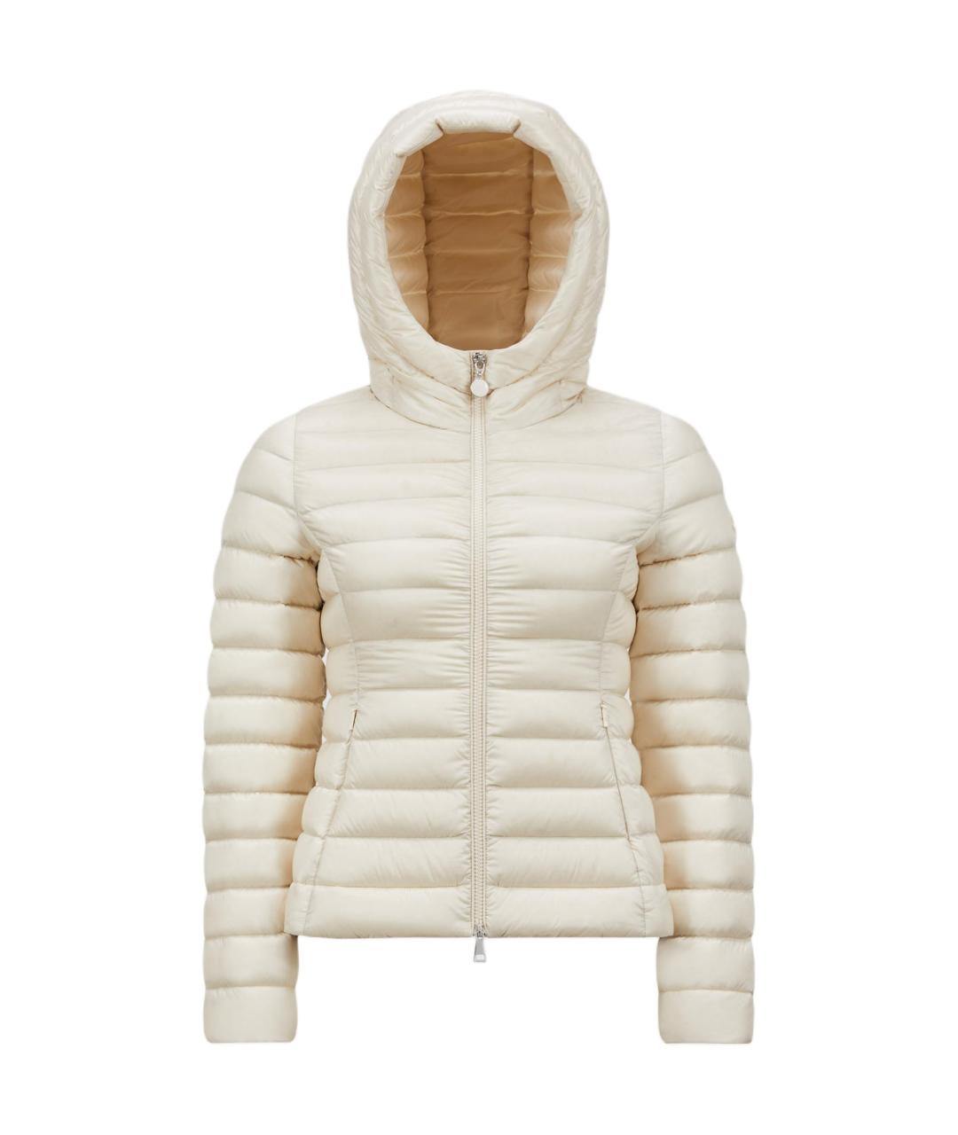 MONCLER Бежевый пуховик, фото 1