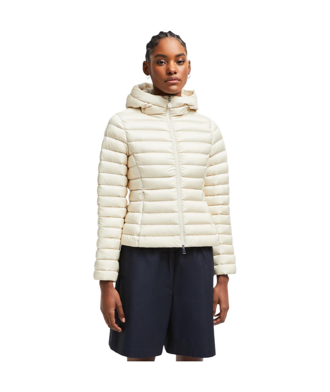 MONCLER Бежевый пуховик, фото 3