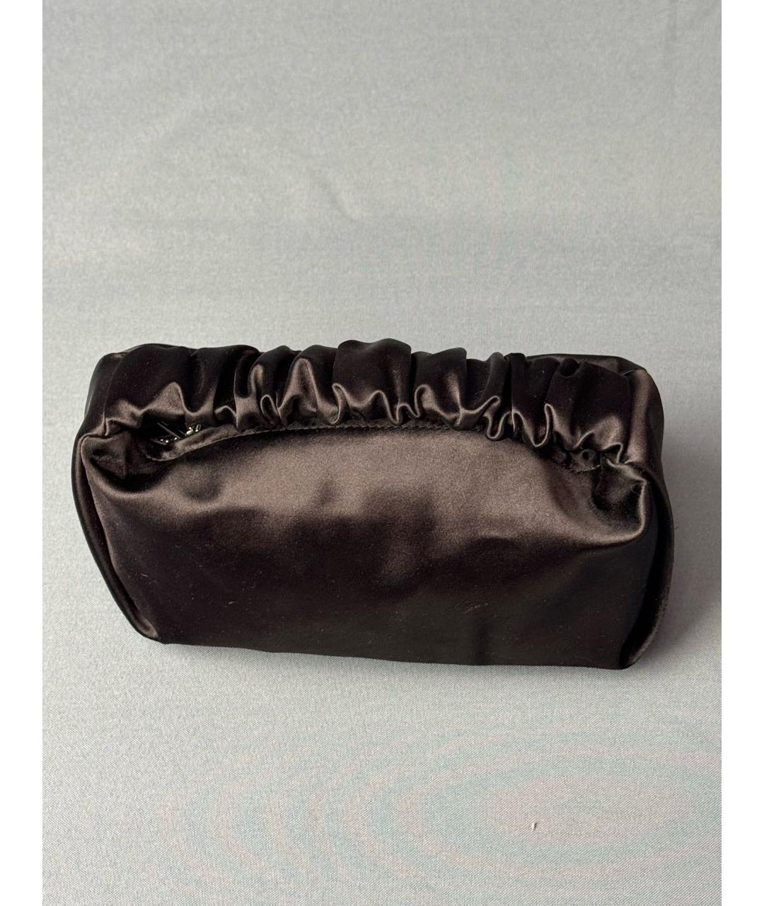 ALEXANDER WANG Коричневая шелковая сумка с короткими ручками, фото 2