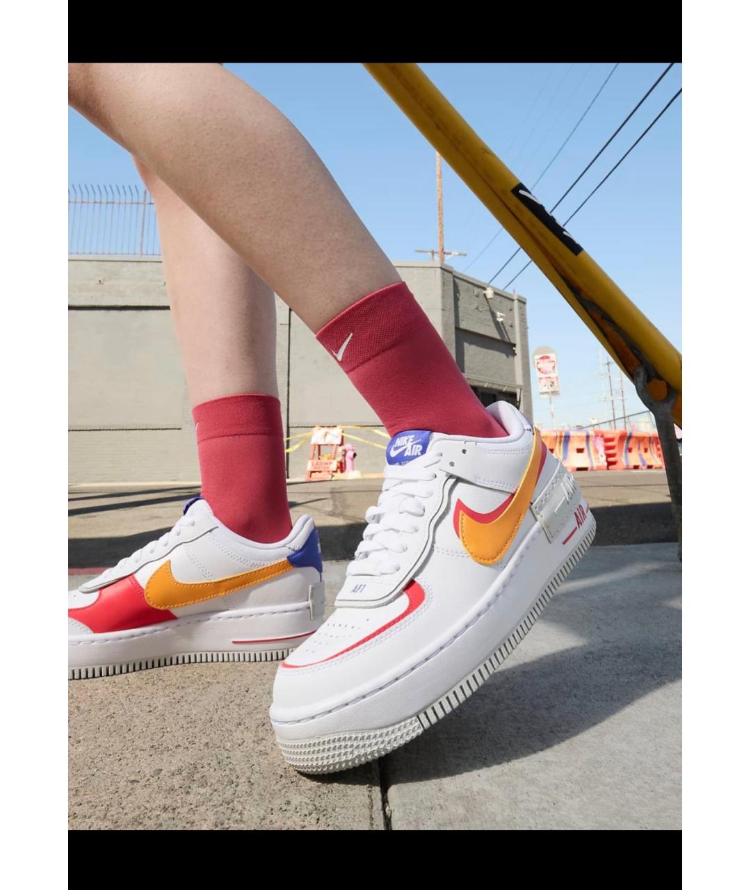 NIKE Мульти кожаные кроссовки, фото 2